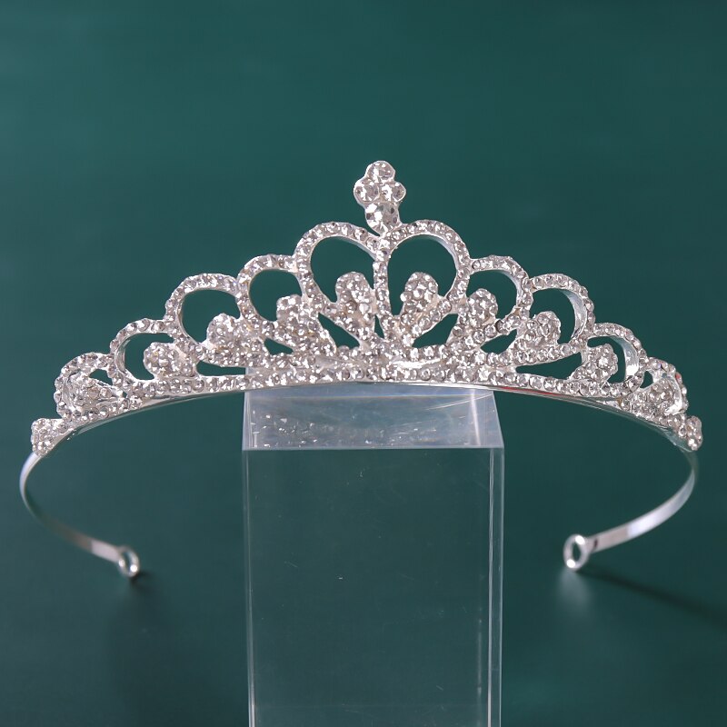 Rhinestones Crystal Crown Tiaras Bridal Hair Jewelry Wedding Hair Accessories Women Bride Princess Crown Queen Party Headband