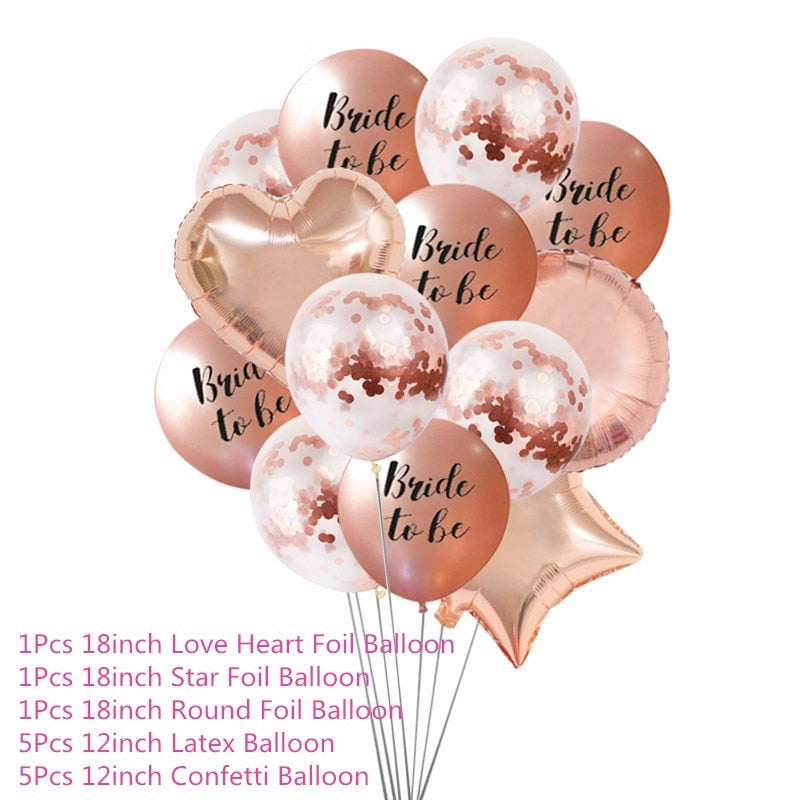 Bachelorette party/bridal shower decorations