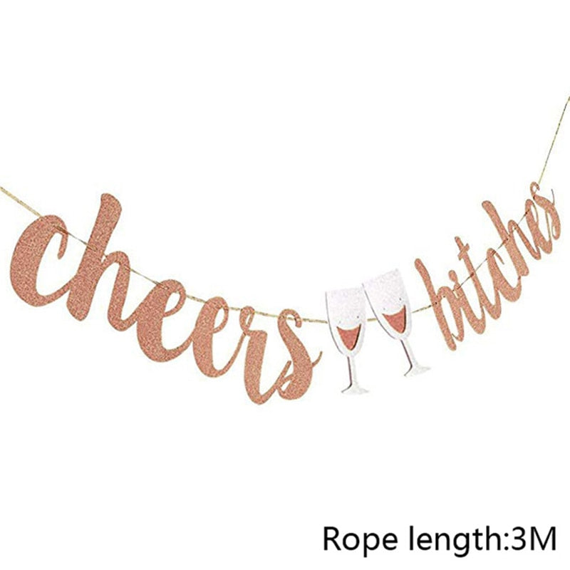 Wedding Decorations Rose Gold Bride To Be Letter Foil Ballon Bride Veil Sash Headband Bridal Shower Bachelorette Party Supplies