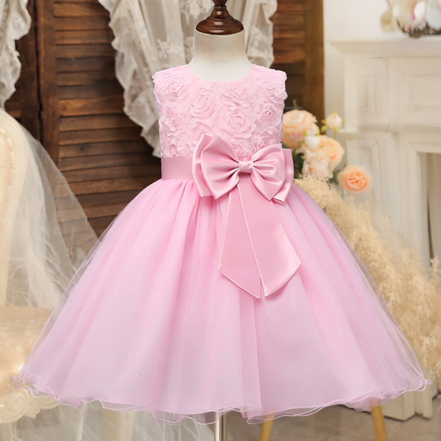 Girls Dress New Year Elegant Princess Dress Kids Dresses For Girl Costume Children Wedding Party Dress 4-10Yrs Vestido Infantil