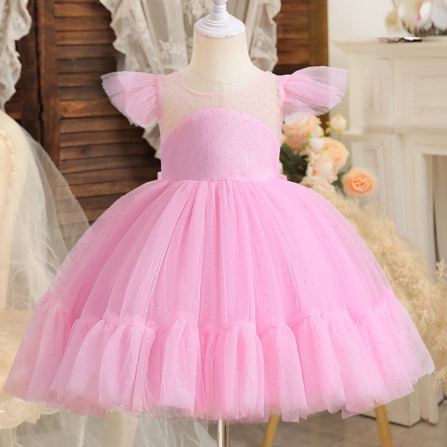 Girls Dress New Year Elegant Princess Dress Kids Dresses For Girl Costume Children Wedding Party Dress 4-10Yrs Vestido Infantil