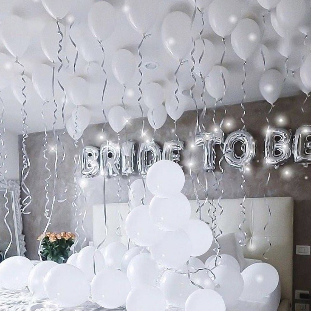 Bride To Be Letter Foil Balloons Bridal Bachelor Party Wedding Bridal Shower Balloon Set Valentines Decoration Supplies